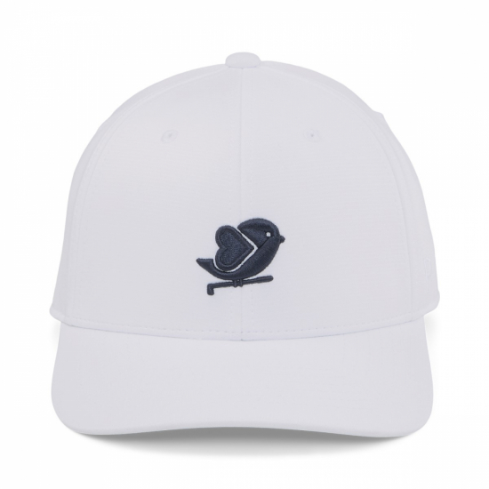 Puma Love Golf Cap - White Glow/Navy Blazer i gruppen Golfklder / Kepsar hos Tee Two Green AB (024535-001)