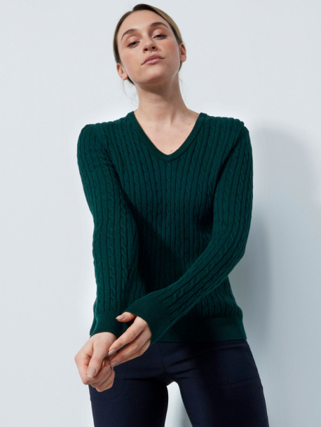 Daily Sports Madelene Pullover - Nori Green i gruppen Golfklder / Golfklder Dam / Trjor hos Tee Two Green AB (1000024-674)