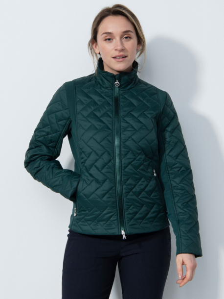 Daily Sports Bonnie Quilted Jacket - Nori Green i gruppen Golfklder / Golfklder Dam / Jackor/Vstar hos Tee Two Green AB (1000210-674)