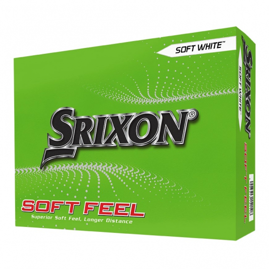 Srixon Soft Feel 2023 - White i gruppen Golfbollar / Nya Golfbollar hos Tee Two Green AB (10334251)