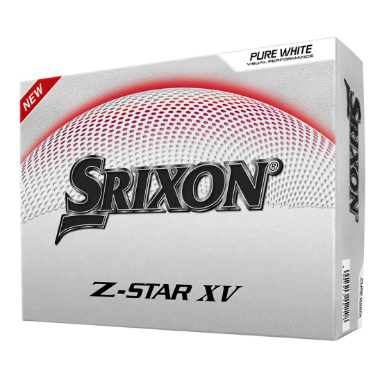 Srixon 2025 Z-Star XV - White i gruppen Golfbollar / Nya Golfbollar hos Tee Two Green AB (10360119)