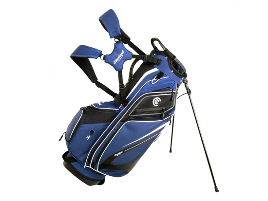 Cleveland Saturday Standbag 2024 Navy/Black i gruppen Golfbagar / Brbagar hos Tee Two Green AB (12122314)