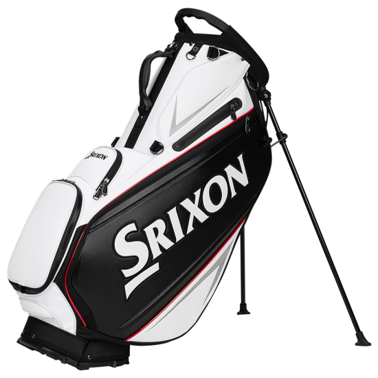 Srixon Tour Standbag 2025 - White/Black i gruppen Golfbagar / Brbagar hos Tee Two Green AB (12132450)