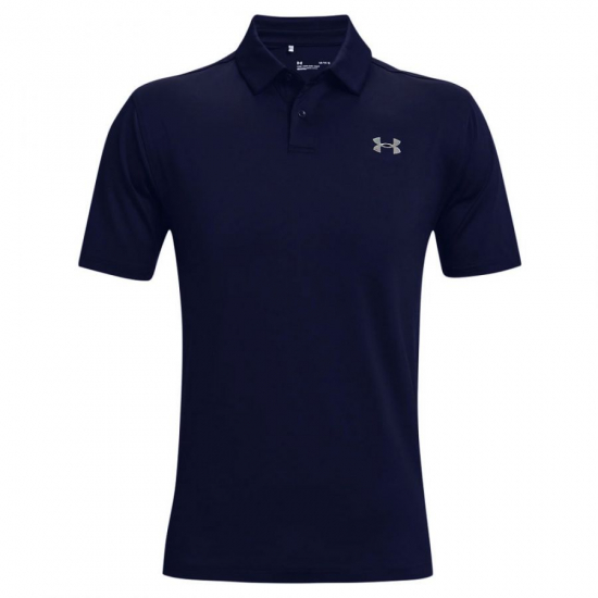 Under Armour Mens UA T2G Polo - Navy i gruppen Golfklder / Golfklder Herr / Piktrjor hos Tee Two Green AB (1368122-408)