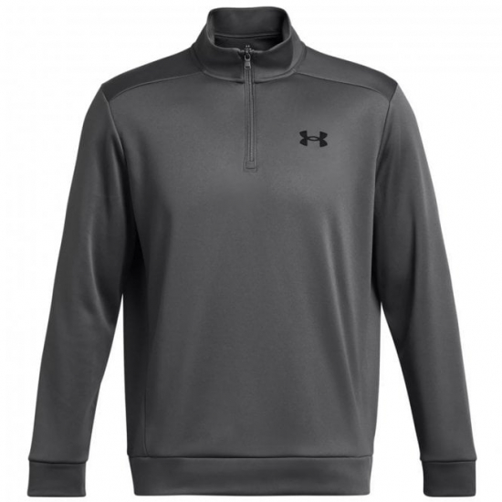 Under Armour Mens 1/4-Zip Fleece Pullover - Castlerock i gruppen Golfklder / Golfklder Herr / Trjor hos Tee Two Green AB (1373358-025)