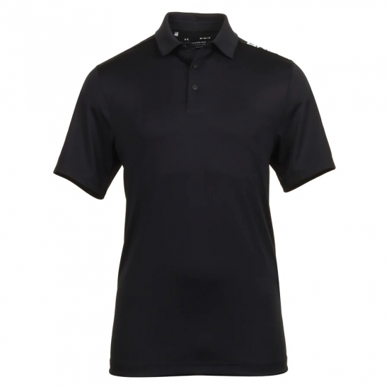 Under Armour Mens Playoff 3.0 Striker Polo - Black i gruppen Golfklder / Golfklder Herr / Piktrjor hos Tee Two Green AB (1383153-001)