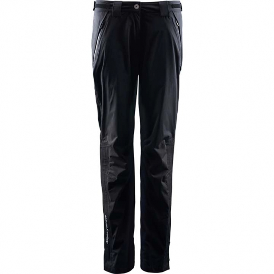 Abacus Lds Pitch 37.5 Rain Trousers - Black i gruppen Golfklder / Golfklder Dam / Regnklder hos Tee Two Green AB (2042600)