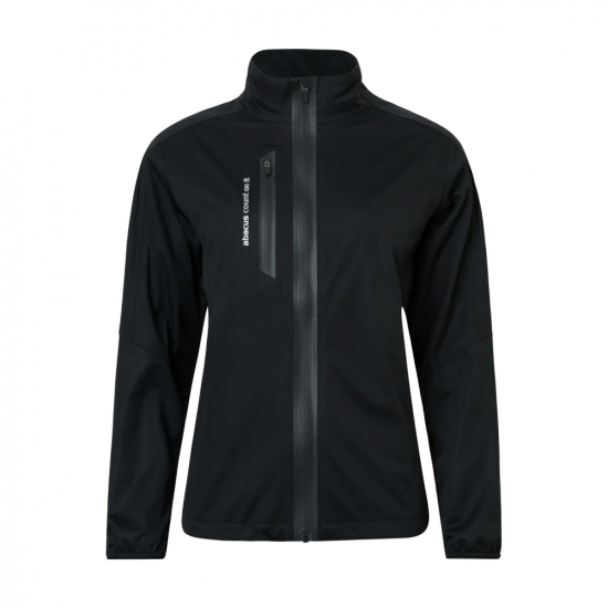 Abacus Lds Bounce Rainjacket - Black i gruppen Golfklder / Golfklder Dam / Regnklder hos Tee Two Green AB (2080600)