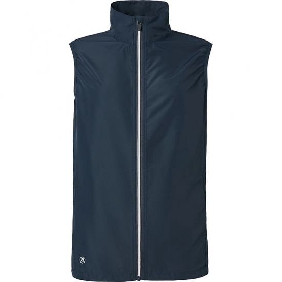 Abacus Lds Ganton windvest - Navy i gruppen Golfklder / Golfklder Dam / Jackor/Vstar hos Tee Two Green AB (2343300)