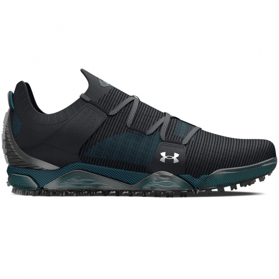 Under Armour Mens HOVR Tour SL 2023 - Black/Silver i gruppen Golfskor / Golfskor Herr hos Tee Two Green AB (3025744-002)