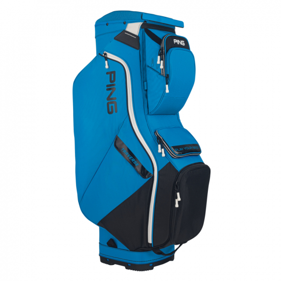 Ping Traverse Cartbag - Royal/Black/White i gruppen Golfbagar / Vagnbagar hos Tee Two Green AB (35463-07)