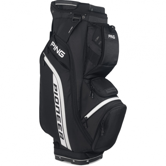 Ping Pioneer Cartbag - Black i gruppen Golfbagar / Vagnbagar hos Tee Two Green AB (35714-01)