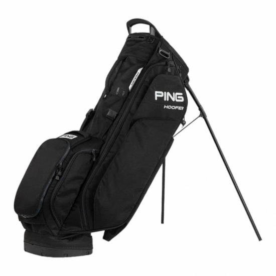 Ping Hoofer Standbag - Black i gruppen Golfbagar / Brbagar hos Tee Two Green AB (36414-01)