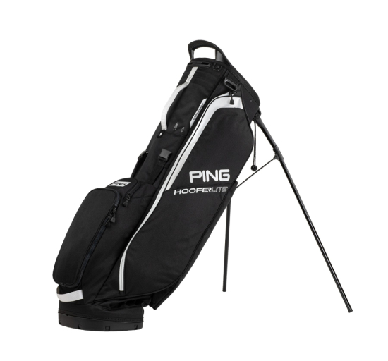 Ping Hooferlite Standbag - Black i gruppen Golfbagar / Brbagar hos Tee Two Green AB (36415-01)