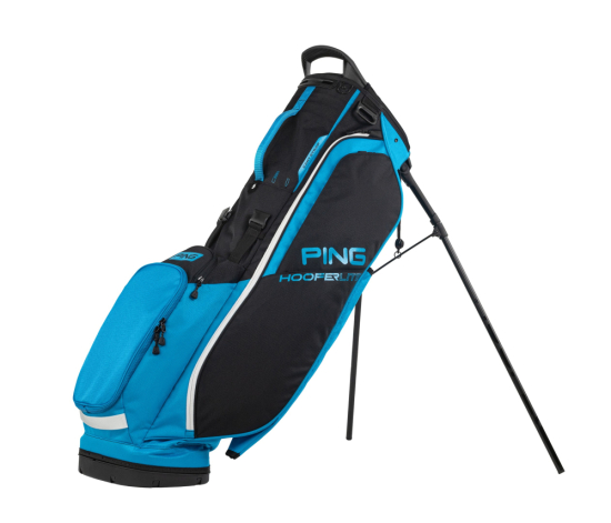 Ping Hooferlite Standbag - Blue/Black i gruppen Golfbagar / Brbagar hos Tee Two Green AB (36415-24)