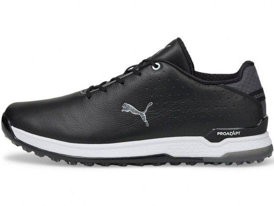 Puma Mens Proadapt Alphacat Leather - Puma Black i gruppen Golfskor / Golfskor Herr hos Tee Two Green AB (376044002)