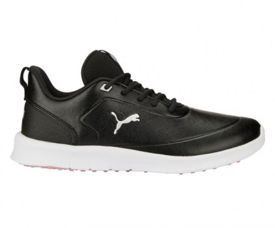 Puma Womens Laguna Fusion WP - Black/Rose Dust i gruppen Golfskor / Golfskor Dam hos Tee Two Green AB (377530-002)