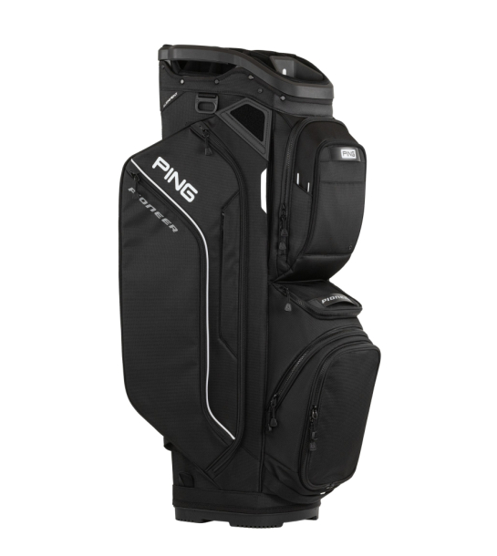 Ping Pioneer Cartbag 25 - Black i gruppen Golfbagar / Vagnbagar hos Tee Two Green AB (38094-01)