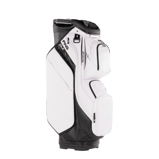 Ping DLX Cartbag 25 - White i gruppen Golfbagar / Vagnbagar hos Tee Two Green AB (38095-01)