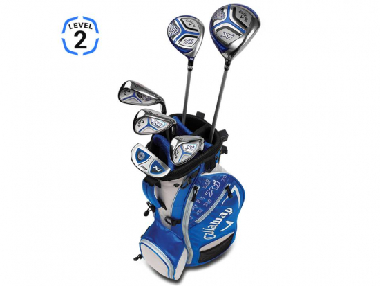 Callaway XJ-2 Juniorset LH (Vnster) - Blue i gruppen Golfklubbor / Barn och ungdom hos Tee Two Green AB (4PKL180306287B)