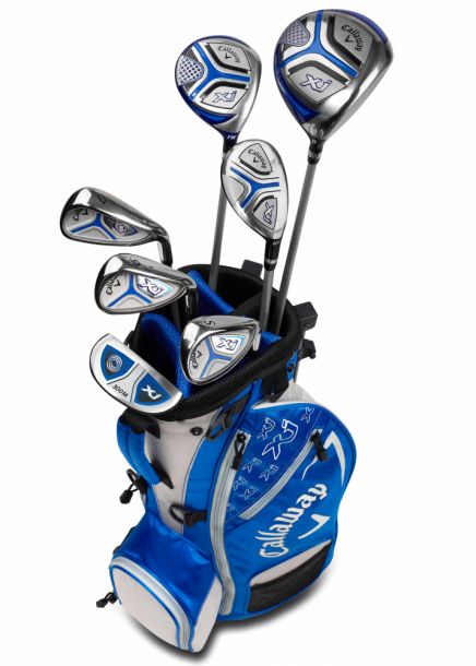 Callaway XJ-3 Juniorset LH (Vnster) - Blue i gruppen Golfklubbor / Barn och ungdom hos Tee Two Green AB (4PKL180407287B)