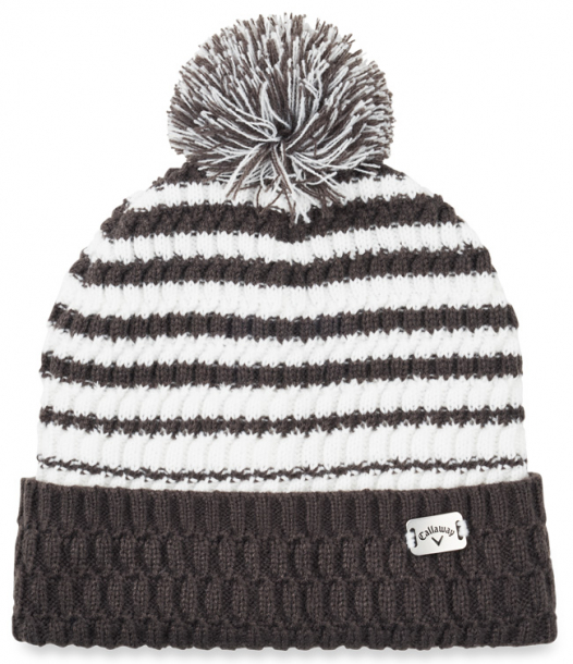 Callaway Pom Pom Beanie - Charcoal/White i gruppen Golfklder / Kepsar hos Tee Two Green AB (5220117)