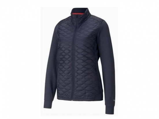 Puma Womens Cloudspun WRMLBL Jacket - Navy Blazer i gruppen Golfklder / Golfklder Dam / Jackor/Vstar hos Tee Two Green AB (531232002)