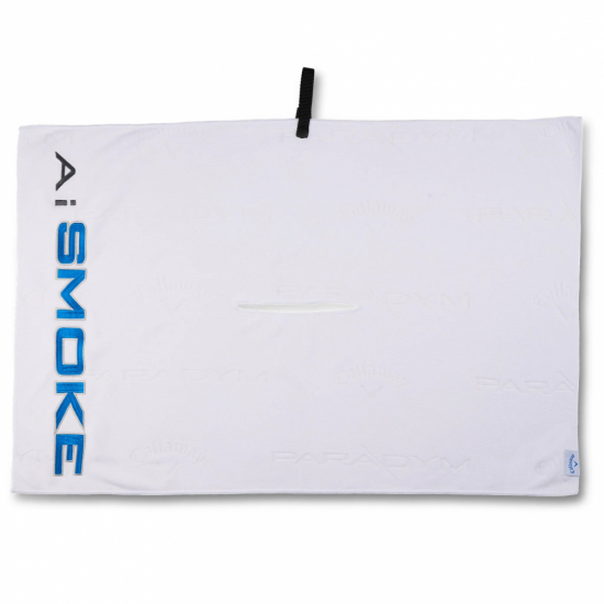 Callaway Paradym Ai Smoke Microfiber Tour Towel -White i gruppen Tillbehr  / Handdukar hos Tee Two Green AB (5424036)