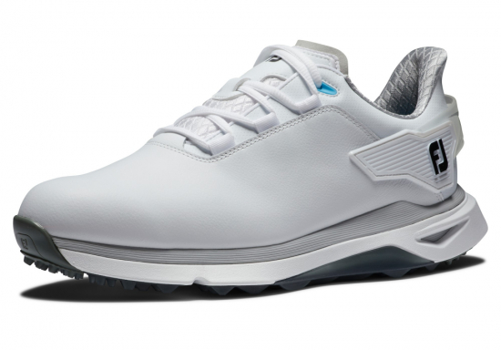 Footjoy Mens Pro SLX Wide - White/Grey i gruppen Golfskor / Golfskor Herr hos Tee Two Green AB (56912W)