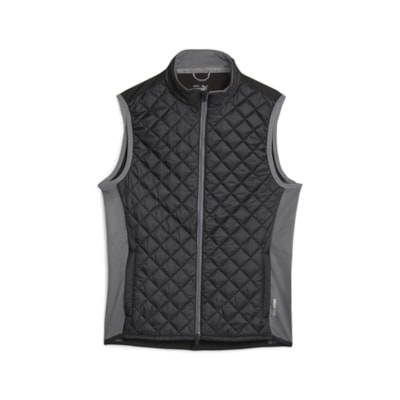 Puma Mens Frost Quilted Vest - Black/Slate Grey i gruppen Golfklder / Golfklder Herr / Jackor/Vstar hos Tee Two Green AB (621523-001)