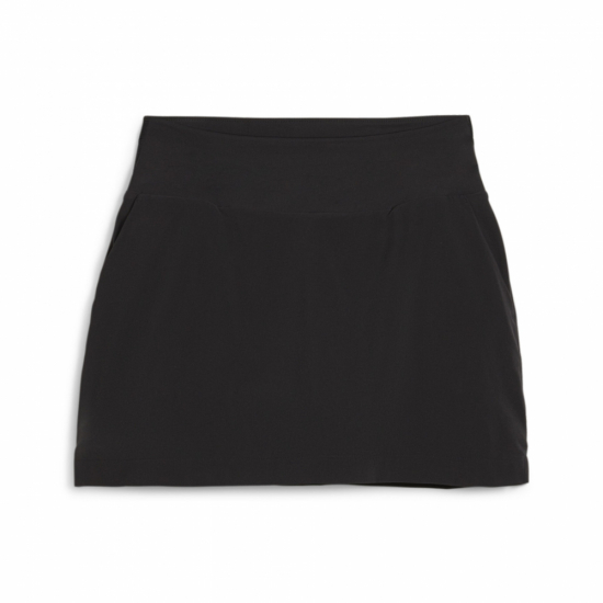 Puma Womens Blake Skirt - Black i gruppen Golfklder / Golfklder Dam / Shorts/Kjolar hos Tee Two Green AB (623878-001)