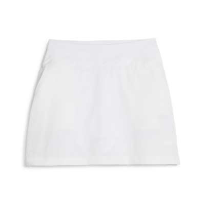 Puma Womens Blake Skirt - White Glow i gruppen Golfklder / Golfklder Dam / Shorts/Kjolar hos Tee Two Green AB (623878-002)