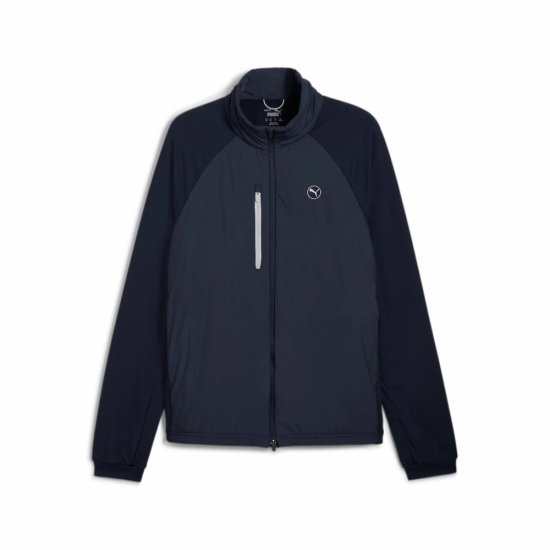 Puma Mens Hielands Jacket - Deep Navy i gruppen Golfklder / Golfklder Herr / Jackor/Vstar hos Tee Two Green AB (626977)