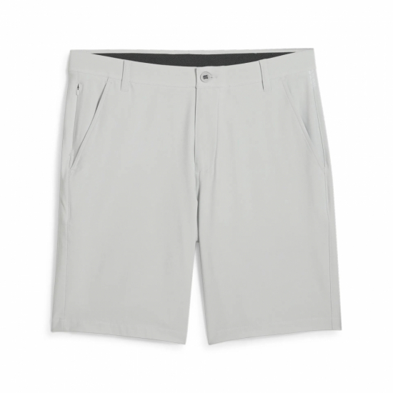 Puma Mens 101 Solid Short 9 - Ash Gray i gruppen Golfklder / Golfklder Herr / Shorts hos Tee Two Green AB (627817-004)