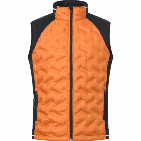 Abacus Mens Grove Hybrid Vest - Mandarine i gruppen Golfklder / Golfklder Herr / Jackor/Vstar hos Tee Two Green AB (6289-360)