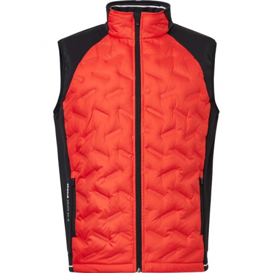 Abacus Mens Grove Hybrid Vest - Sunset i gruppen Golfklder / Golfklder Herr / Jackor/Vstar hos Tee Two Green AB (6289226)