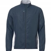 Abacus Mens Lanark Stretch Wind Jacket - Navy/Lt Grey i gruppen Golfklder / Golfklder Herr / Jackor/Vstar hos Tee Two Green AB (6296-373)