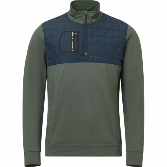 Abacus Mens Hoylake Thermo Midlayer - Forest i gruppen Golfklder / Golfklder Herr / Trjor hos Tee Two Green AB (6384-517)