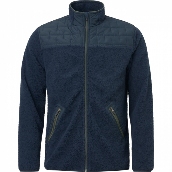 Abacus Mens Preston Pile Windjacket - Navy i gruppen Golfklder / Golfklder Herr / Jackor/Vstar hos Tee Two Green AB (6386-300)