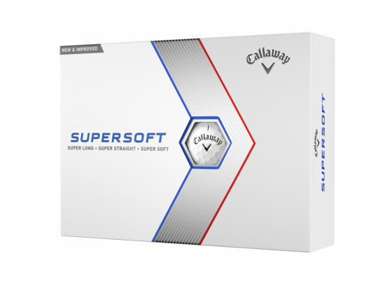 Callaway Supersoft 2023 - White i gruppen Golfbollar / Nya Golfbollar hos Tee Two Green AB (641936012)