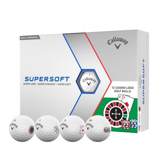 Callaway Supersoft 2023 - Casino i gruppen Golfbollar / Nya Golfbollar hos Tee Two Green AB (64193601278)