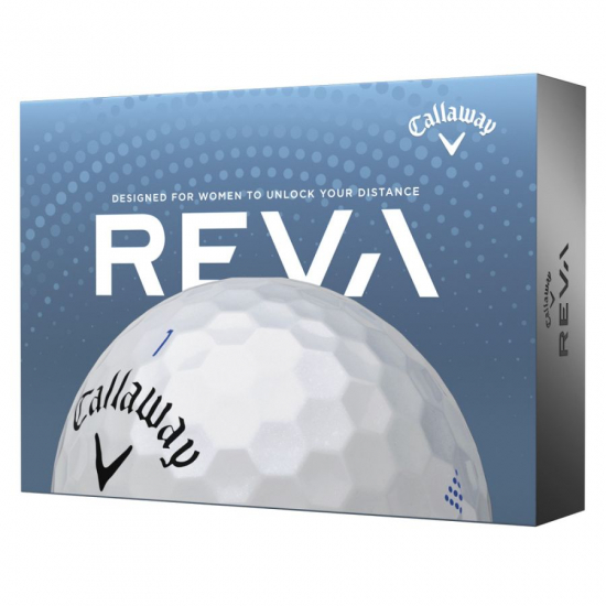 Callaway Reva 2023 - Pearl White i gruppen Golfbollar / Nya Golfbollar hos Tee Two Green AB (643006012)