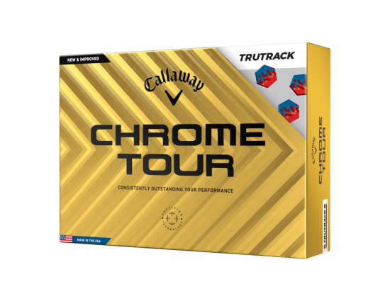 Callaway Chrome Tour 2024 TruTrack - White i gruppen Golfbollar / Nya Golfbollar hos Tee Two Green AB (6432061122063)