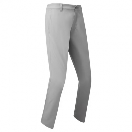 Footjoy Mens FJ Par Golf Trousers - Grey i gruppen Golfklder / Golfklder Herr / Byxor hos Tee Two Green AB (80162)