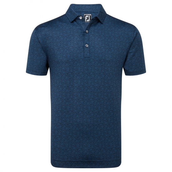 Footjoy Mens Painted Floral Lisle - Navy i gruppen Golfklder / Golfklder Herr / Piktrjor hos Tee Two Green AB (81617)