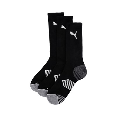 Puma Essential Crew Cut Socks 3-Pack - Black i gruppen Golfklder / Strumpor/Blten hos Tee Two Green AB (858563-002)