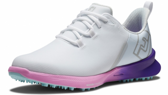 Footjoy Womens FJ Fuel Sport Medium - White/Purple/Pink i gruppen Golfskor / Golfskor Dam hos Tee Two Green AB (90547M)