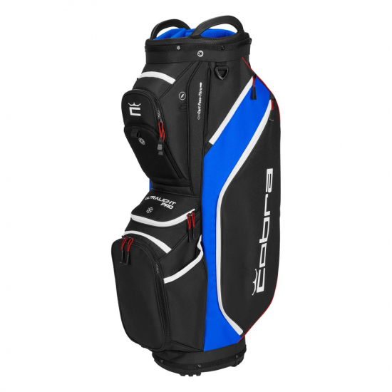 Cobra Ultralight Pro Cartbag - Black/Electric Blue i gruppen Golfbagar / Vagnbagar hos Tee Two Green AB (909528-011)