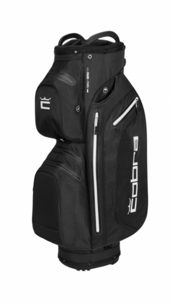 Cobra Ultradry Pro 2023 Cartbag - Black/White i gruppen Golfbagar / Vagnbagar hos Tee Two Green AB (909590-001)