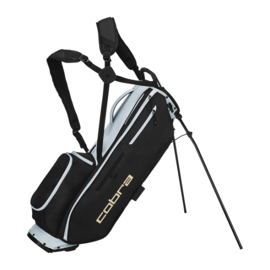 Cobra Ultralight Pro Stand 2025 - Black/Champagne i gruppen Golfbagar / Brbagar hos Tee Two Green AB (909763-012)